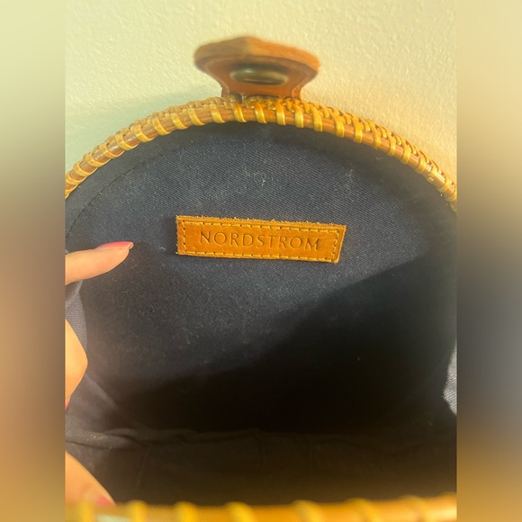 EUC: NORDSTROM Round Straw Bag - Picture 5 of 7